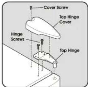 Cover Screw Top Hinge Cover Hinge Screws Top Hinge