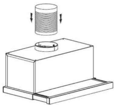 HOOVER RT6360IN - Way two:Mounting under a wall unit - 2