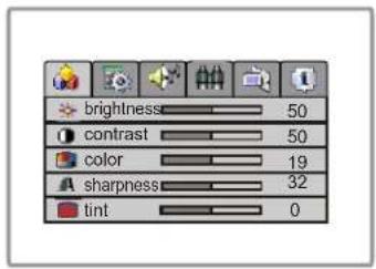 VOXX FPE1705 - Operations Picture adjustment - 2