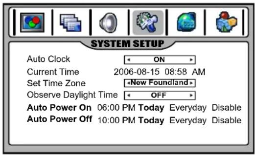 VOXX FPE4207HR - Sleep timer - 3