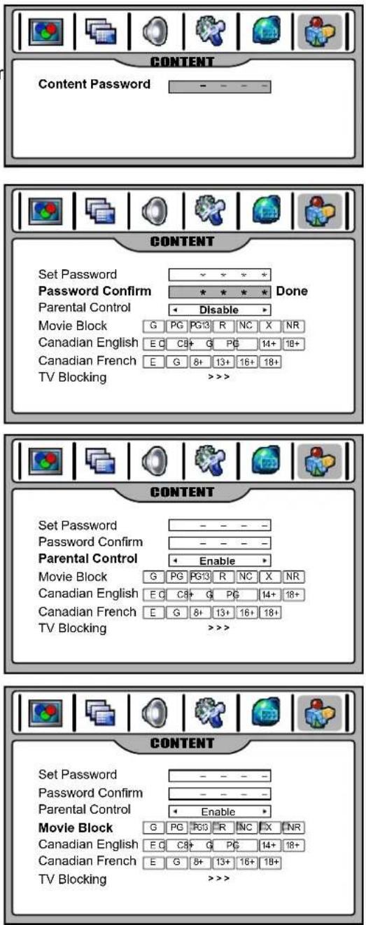 VOXX FPE4207HR - TV Rating Setup - 1