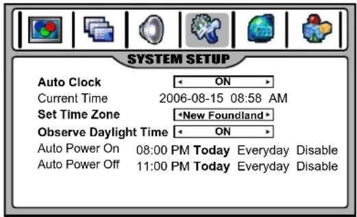 VOXX FPE4207HR - Sleep timer - 1
