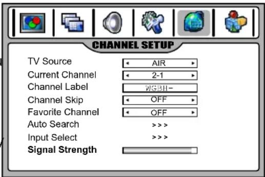 VOXX FPE4207HR - DTV Signal Strength - 1
