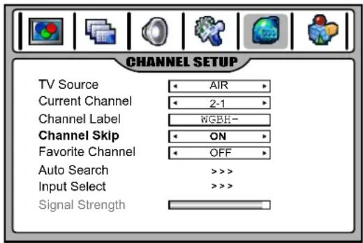 VOXX FPE4207HR - Channel Skip - 1