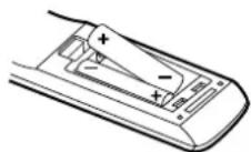 VOXX FPE1708 - TO INSTALL THE BATTERIES - 2