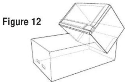 SHARP R-1210T - PREPARATION AND USE OF THE CARTON TO ASSIST IN THE INSTALLATION OF THE MICROWAVE OVEN - 3