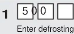 SHARP R-1210T - PROCEDURE DISPLAY - 1