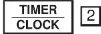 SHARP R-1210T - SET CLOCK - 1