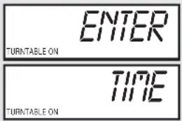 ENTER TURNTABLE ON TIME TURNTABLE ON