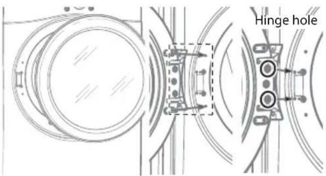 Hinge hole