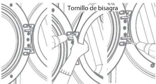 Tornillo de bisagra