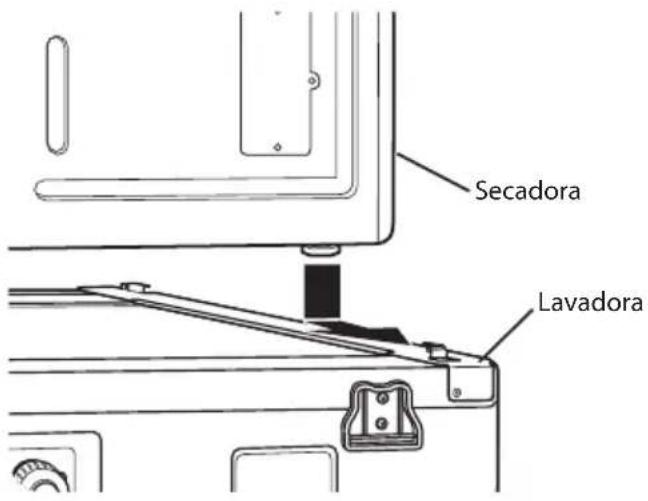LG DX3371V - Instalación del kit de apilado (cont.) - 1