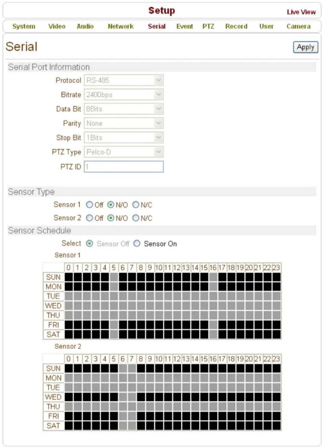 MARSHALL VS-570-HDSDI - Address Info - 1