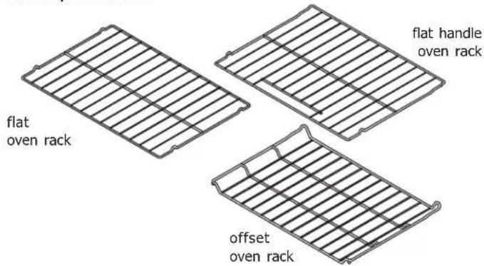 Crosley CRE3895PS - Types of oven racks - 1