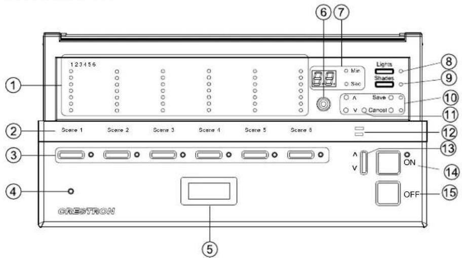 Crestron iLux CLSI-C6RFA - Physical Description - 3
