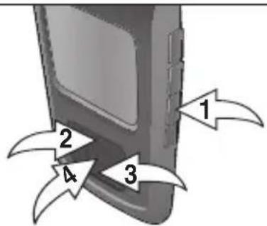 MEMOREX MMP8575 - SETTING THE CONTRAST - 1