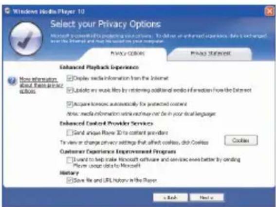 MEMOREX MMP8575 - WINDOWS MEDIA PLAYER 10 INSTALLATION (CONT.) - 3