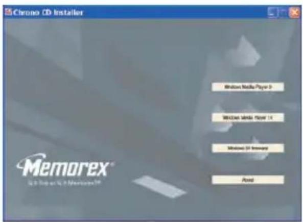 MEMOREX MMP3774 - WINDOWS MEDIA PLAYER 10 INSTALLATION - 1