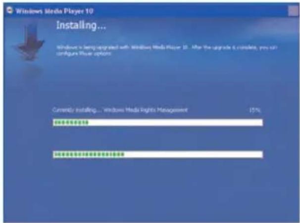 MEMOREX MMP3774 - WINDOWS MEDIA PLAYER 10 INSTALLATION (CONT.) - 1