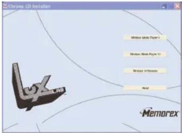 MEMOREX MMP8550 - WINDOWS MEDIA PLAYER 10 INSTALLATION - 1