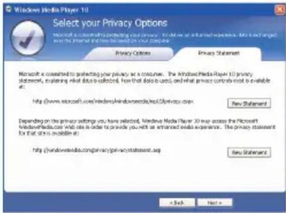 MEMOREX MMP8550 - WINDOWS MEDIA PLAYER 10 INSTALLATION (CONT.) - 1