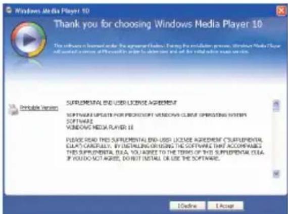MEMOREX MMP8550 - WINDOWS MEDIA PLAYER 10 INSTALLATION - 3