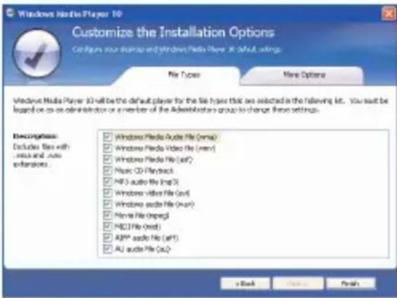MEMOREX MMP8550 - WINDOWS MEDIA PLAYER 10 INSTALLATION (CONT.) - 2