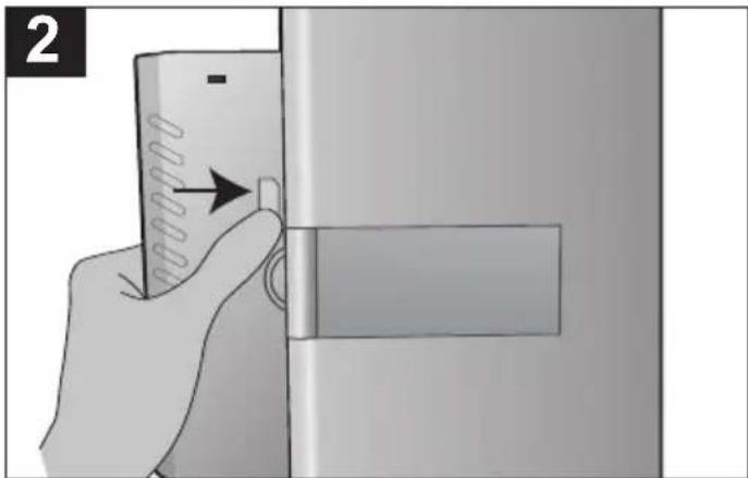 MEMOREX MVDP1076 - BATTERY PACK INSERTION/REMOVAL - 2