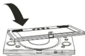 MEMOREX MVDP1076 - ROTATING THE SCREEN - 2