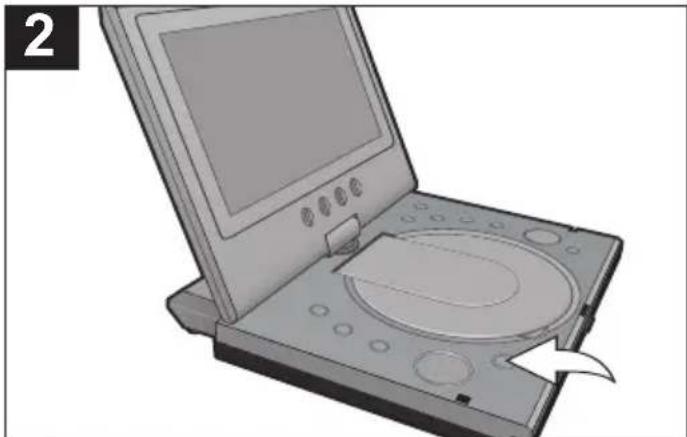 MEMOREX MVDP1076 - PLAYBACK OF A CD - 2