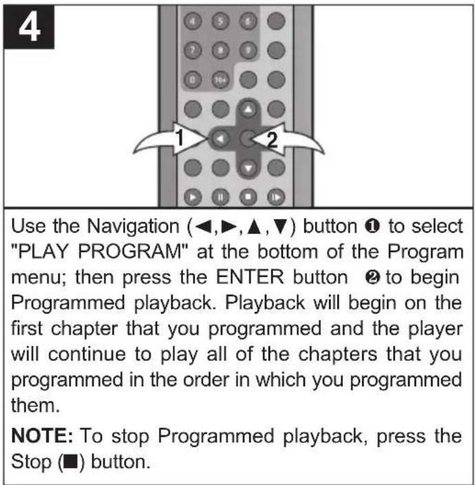 MEMOREX MVDP1076 - PROGRAMMED PLAYBACK - 4