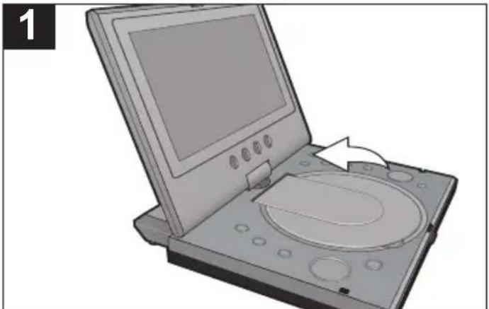 MEMOREX MVDP1076 - PLAYBACK OF A CD - 1