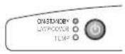 Elmo iP-40 - Press the ON/STADNBY button (∅) - 1