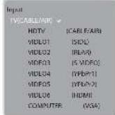 POLAROID FLM-2634B - Cable TV (CATV) Connection - 12
