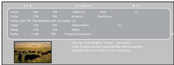 9-1 Today 5:00 PM California's Gold CC. Today 5:30 PM Antiques Roadshow Today 6:00 PM The NewHour with Jim Lehrer CC. Today 7:30 PM Zaboomafoo CC. Today 7:30 PM Arthur Today 11:00 PM Antiques Roadshow 5:00 PM - 5:30 PM Mon. 29 Apr Not Rated Club: Dongwa doesn't communicate with his parents. Episodes: Explorer's club/Time for everything