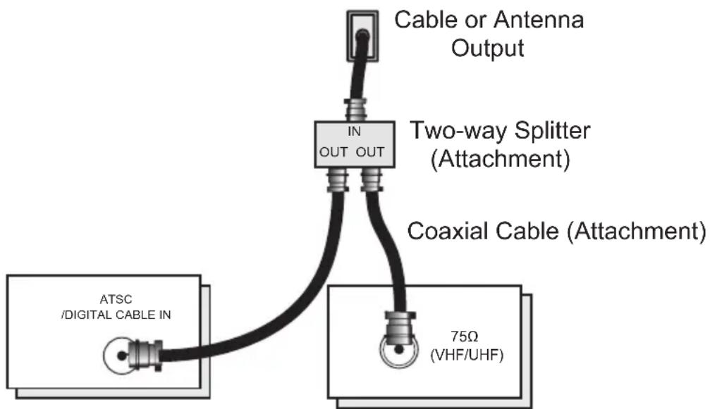 JVC HD-P70R1U - No VCR Connection - 1