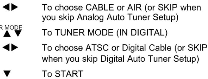 JVC HD-P70R1U - Auto Tuner Setup - 2