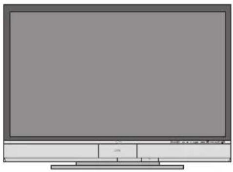 JVC HD-P70R1U - Unpacking your TV - 1