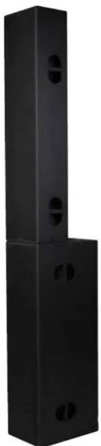 Atlas Sound A-Line EMW410A-B - EMMA2K-B Small Format Line Array System - 1