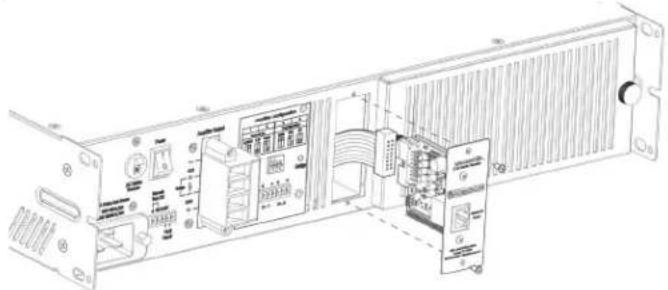 Atlas Sound HPA2602 - HPA Amplifier Dante™ Accessory Card Installation - 1