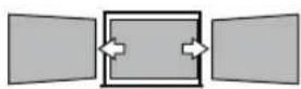 CANON REALiS 4K500ST Pro AV - ■Adjust the horizontal projection angle - 1