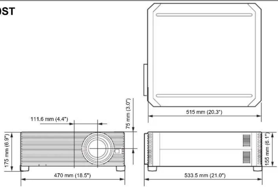 CANON REALiS 4K500ST Pro AV - ■External View - 1