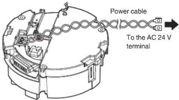 JVC VN-H657WPU - Connect the power cable. - 1