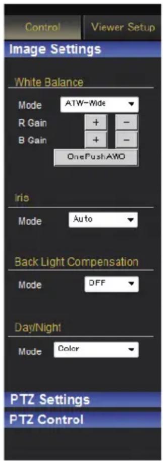 JVC VN-H657WPU - [Image Settings] Settings - 1