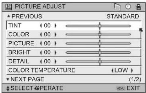 JVC AV-30W575 - Onscreen Menus - 4