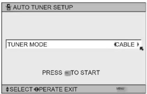 JVC AV-30W575 - Auto Tuner Setup - 2