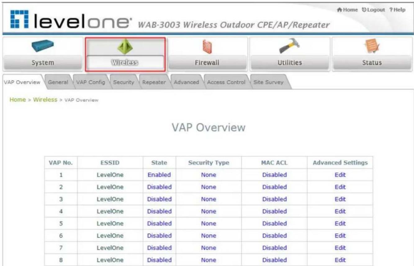 LEVELONE WAB-3003 - Wireless - 1