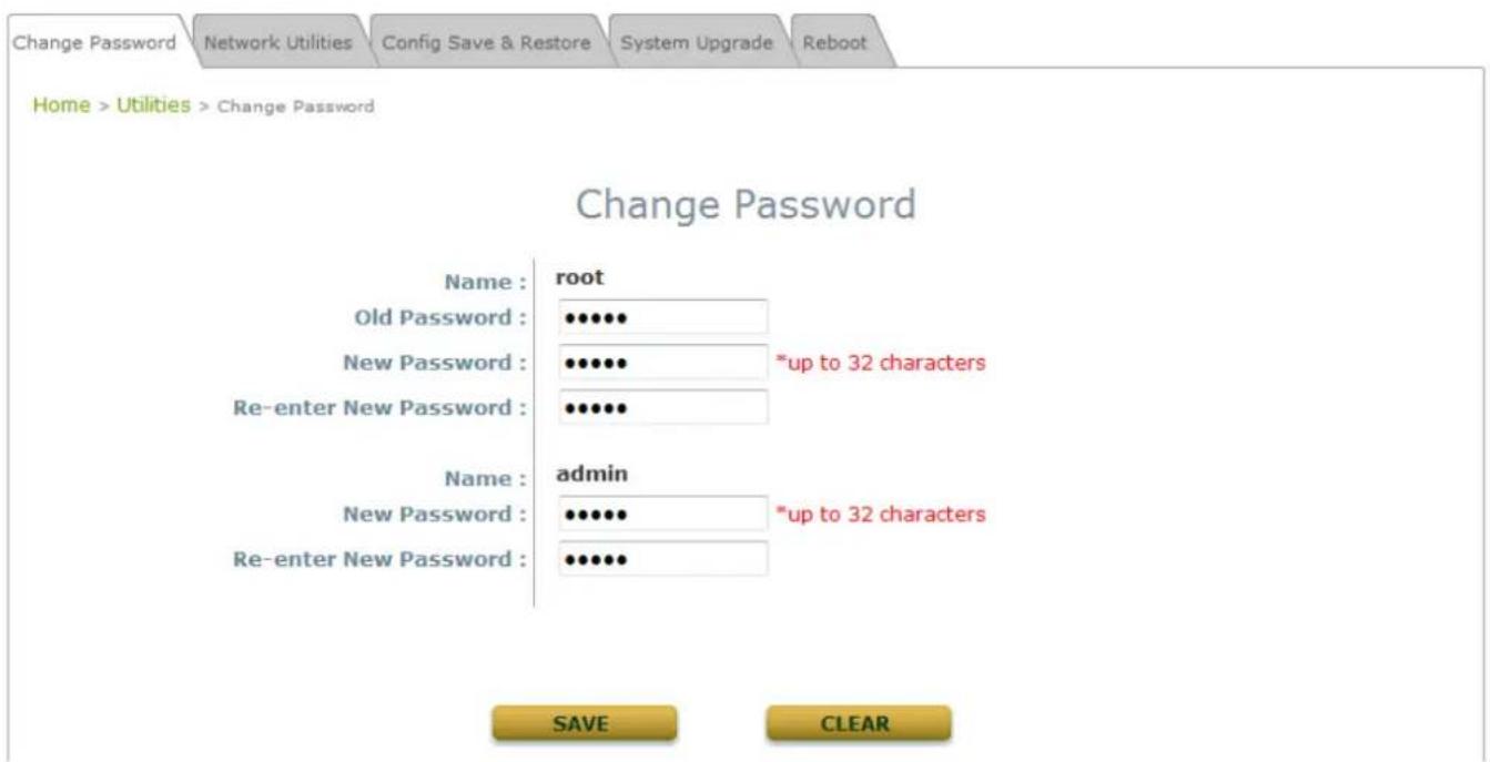 LEVELONE WAB-3003 - Change Password - 1