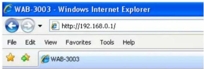 LEVELONE WAB-3003 - Step 2: Launch Web Browser - 1