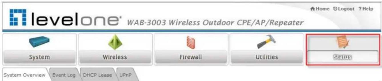 LEVELONE WAB-3003 - Status - 1